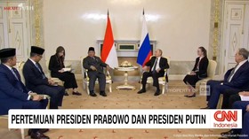 VIDEO: Pertemuan Bilateral Prabowo-Putin di Rusia
