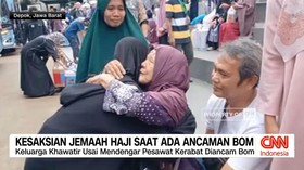 VIDEO: Kesaksian Jemaah Haji Saat Ada Ancaman Bom