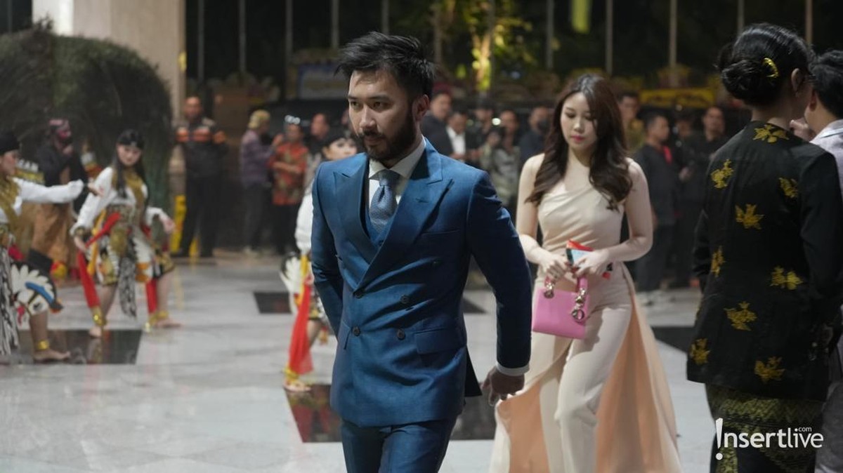 Rudy Salim hadiri acara ngunduh mantu Al Ghazali