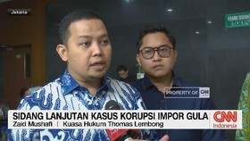 VIDEO: Sidang Lanjutan Kasus Korupsi Impor Gula