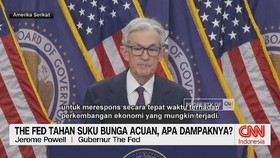 VIDEO: The Fed Tahan Suku Bunga Acuan, Apa Dampaknya?