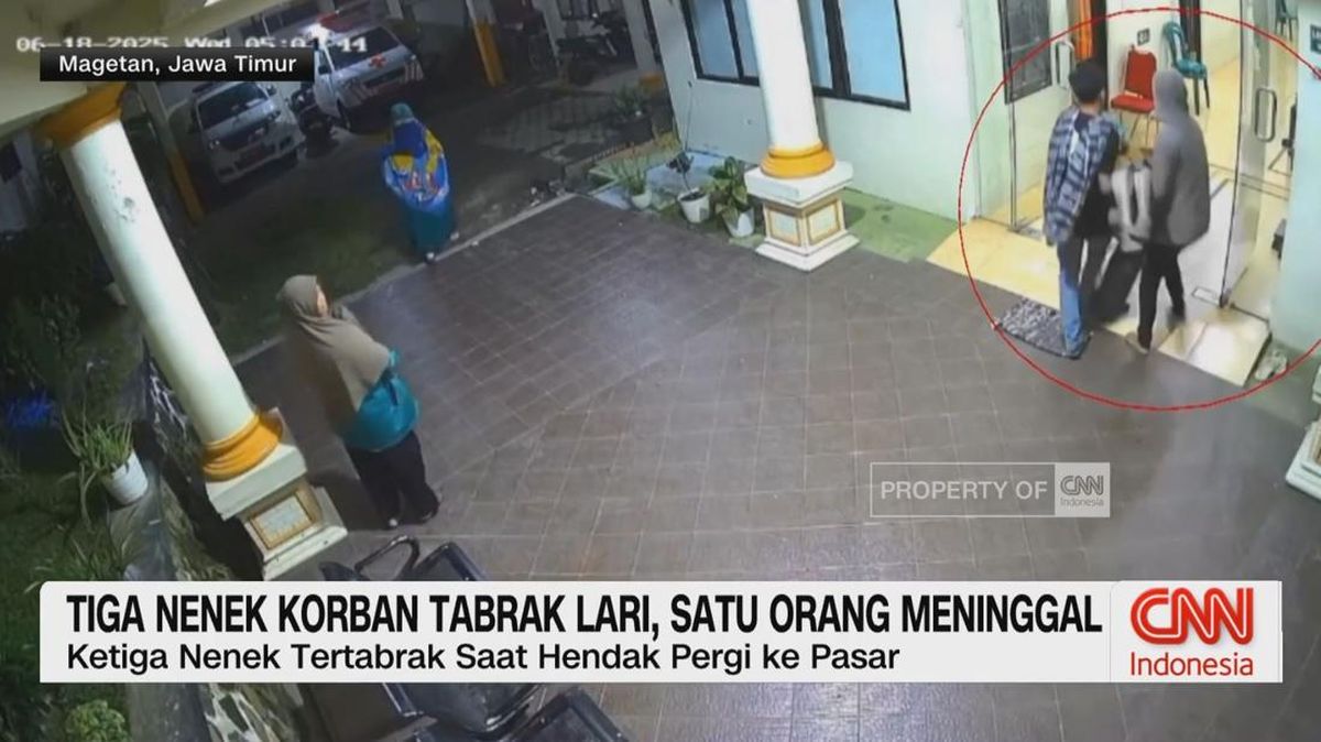 VIDEO: Tabrak Lari di Magetan, Tiga Nenek Jadi Korban, Satu Tewas