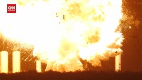 VIDEO: Detik-detik SpaceX Starship Meledak Saat Uji Coba
