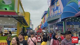 Penyelenggaraan Jakarta Fair Kemayoran.