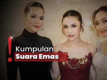 img-title Gaya Marion Jola, Mahalini, Raisa di Resepsi Al: Bak 3 Bidadari