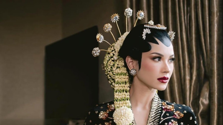 Alyssa Daguise di acara ngunduh mantu&period;