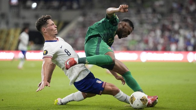 Timnas Amerika Serikat lolos ke perempat final turnamen Gold Cup 2025 setelah mengalahkan Arab Saudi 1-0 di Stadion Q2, Jumat (20/6).