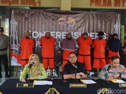 6 Tersangka Kasus Mafia Tanah Mbah Tupon Bantul Ditahan