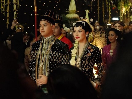 Dekorasi Ngunduh Mantu Al Ghazali-Alyssa Daguise Bertema Javanese Royal Wedding, Ini Potret Kemegahannya