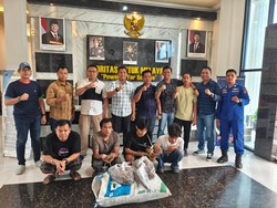 Polisi Gagalkan Penyelundupan 29 Kg Sisik Tenggiling di Jambi