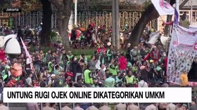 VIDEO: Untung Rugi Ojek Online Dikategorikan UMKM