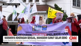 VIDEO: Maraknya Kekerasan Seksual, Mahasiswi Sumut Gelar Demo