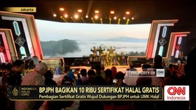 VIDEO: BPJPH Bagikan 10 Ribu Sertifikat Halal Gratis