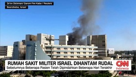 VIDEO: Rumah Sakit Militer Israel Dihantam Rudal