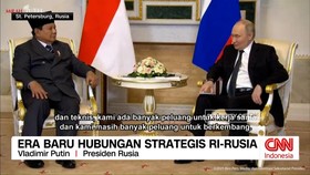 VIDEO: Era Baru Hubungan Strategis Indonesia-Rusia