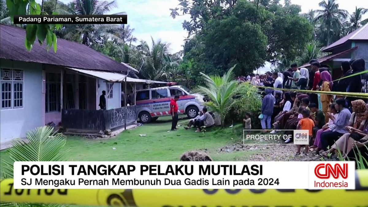 VIDEO: Polisi Tangkap Pelaku Mutilasi di Sumatera Barat