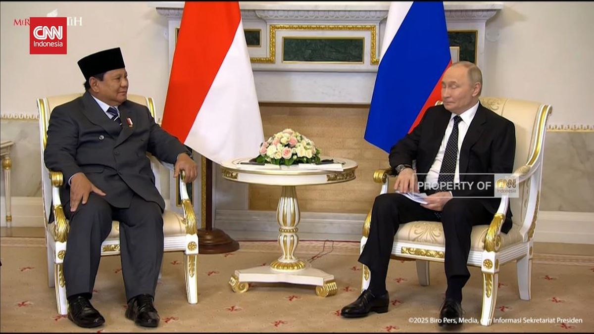 VIDEO: Sambut Prabowo, Putin Ungkap Kerja Sama di Bidang Militer