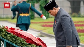 VIDEO: Prabowo Hadiri Upacara di Piskarovskoye Kenang Korban PD II
