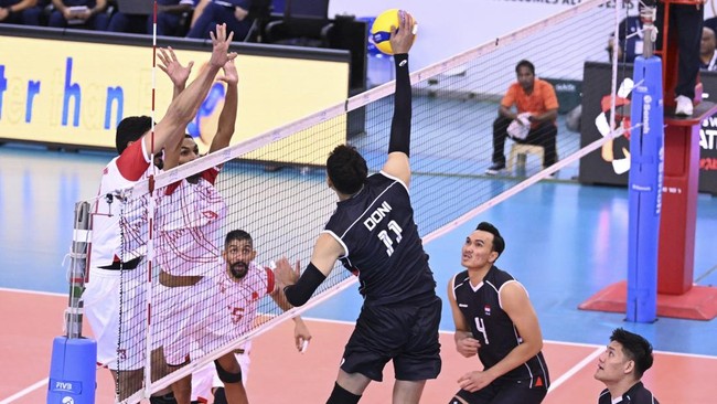 3 Kelemahan Timnas Voli Putra Indonesia Saat Kalah dari Bahrain Timnas Voli Putra Indonesia kalah telak 0-3 dari Bahrain dalam laga AVC Nations Cup 2025. Berikut tiga kelemahan Timnas Voli Putra Indonesia di laga tersebut.