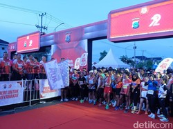 Bhayangkara Run 2025 di Kalsel Diikuti 4.300 Peserta, 168 dari Mancanegara