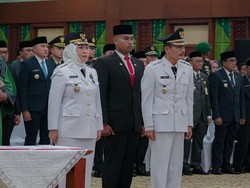 Lisa Halaby-Wartono Dilantik Jadi Wali Kota-Wakil Wali Kota Banjarbaru