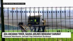 VIDEO: Kembali Dapat Ancaman Teror, Saudi Airlines Mendarat Darurat