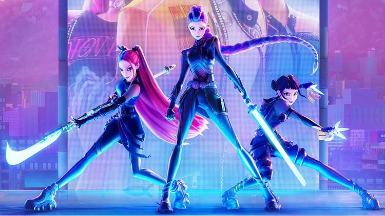 Poster film Kpop Demon Hunters