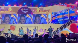 Raisa, Tiara Andini, Rizky Febian Bikin Penonton Nostalgia di Allo Bank Festival 2025