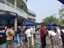 Mulai Dipadati Penonton, Begini Suasana Jelang Balapan Formula E di Ancol