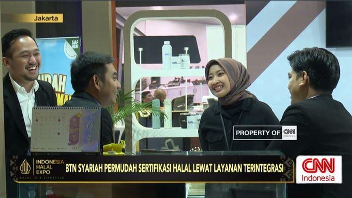 VIDEO: BTN Syariah Permudah Sertifikasi Halal Terintegrasi
