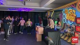 Joget Heboh Bareng Dizkorea di 8,5% Room Allo Bank Festival 2025