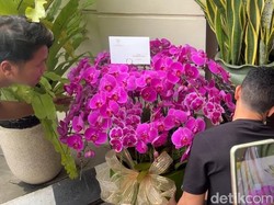 Jokowi Terima Kasih ke Prabowo Beri Bunga Anggrek di Hari Ulang Tahunnya