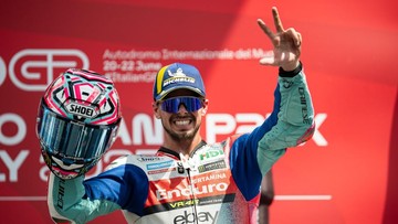 Liputan Olahraga CNN Sport : Pertamina Enduro VR46 Naik Podium, Mimpi Di Giannantonio Terwujud