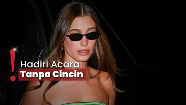 Cincin Kawin Tak Dipakai, Hailey Bieber Diterpa Isu Cerai