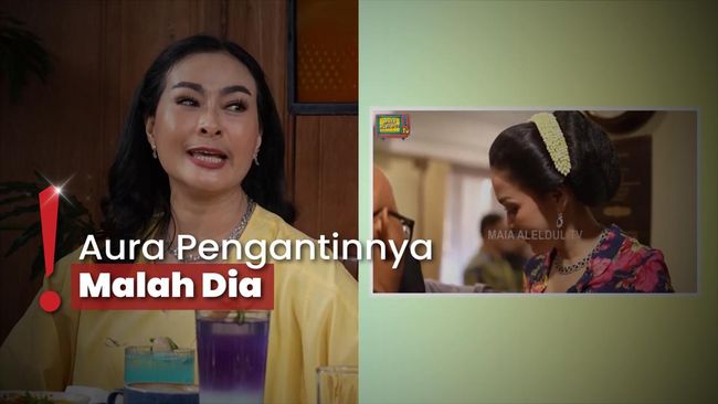 Iis Dahlia Iri Lihat Maia Estianty Pakai Blue Sapphire saat Siraman Al