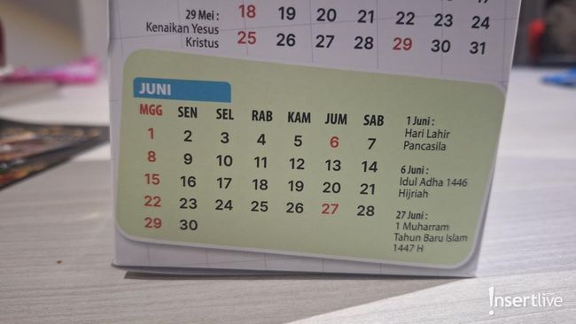 27 Juni 2025 Libur, Ada Cuti Bersama?