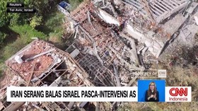 VIDEO: Iran Serang Balas Israel Pasca-Intervensi AS