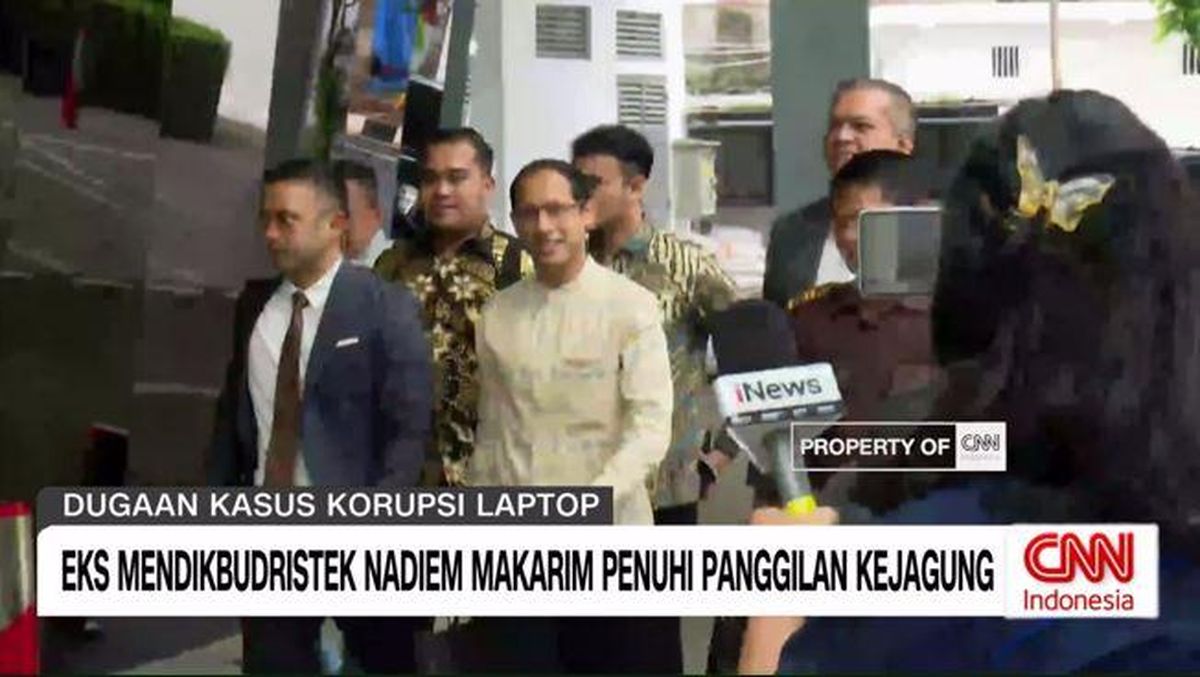 VIDEO: Eks Mendikbud Nadiem Makarim Penuhi Panggilan Kejagung