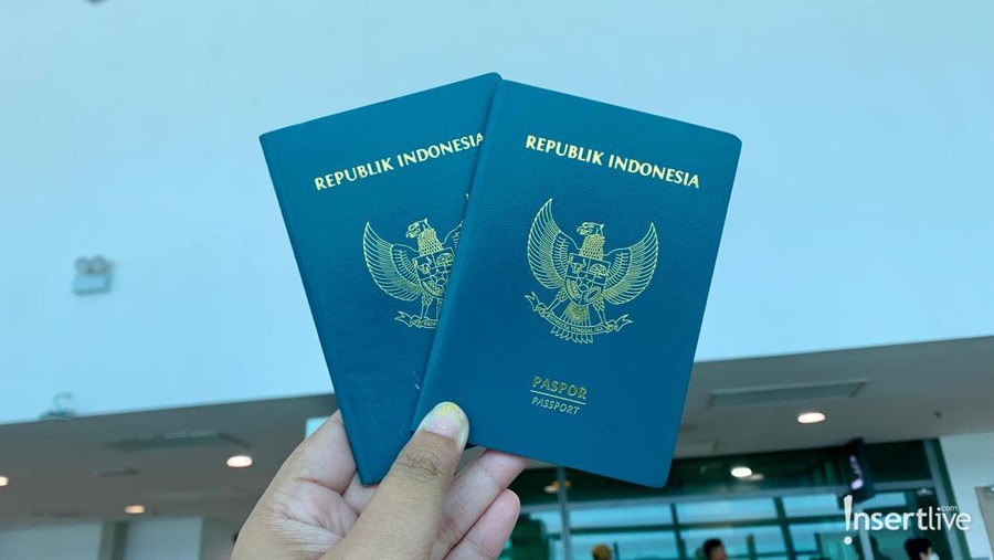 Paspor Indonesia Ilustrasi paspor Indonesia