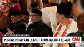 VIDEO: Puncak Perayaan Ulang Tahun Jakarta ke-498