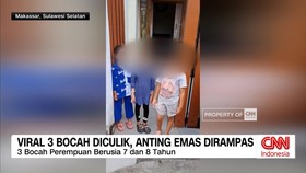 VIDEO: Viral, 3 Bocah Diculik dan Anting Emas Dirampas