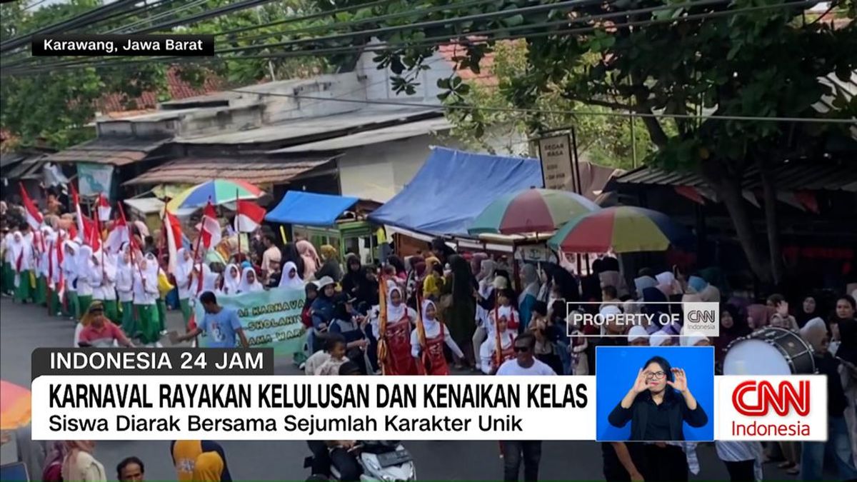 VIDEO: Karnaval Meriah Rayakan Kelulusan dan Kenaikan Kelas