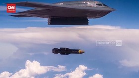 VIDEO: AS Gunakan Bom GBU-57 Bunker Buster ke Fasilitas Nuklir Iran
