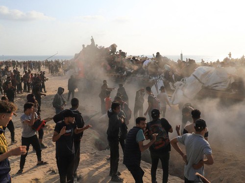GHF Ngotot Lanjutkan Operasi Bantuan di Gaza Meski Didesak Bubar