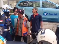 Kala Jukir Liar Dekat Polsek Melawan Saat Ditertibkan Dishub Medan