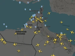 Langit Timur Tengah Kosong! Iran Gempur Pangkalan AS di Qatar