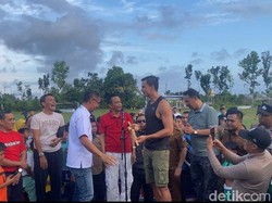 Semringahnya Kiper Timnas Emil Audero Nonton Laga Tarkam di Lombok