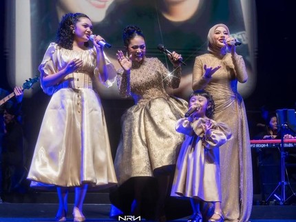 Terpopuler: Potret Hangat KD Nyanyi Bareng Aurel, Amora, dan Ameena
