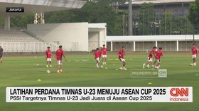 VIDEO: Latihan Perdana Timnas U-23 Menuju ASEAN Cup 2025