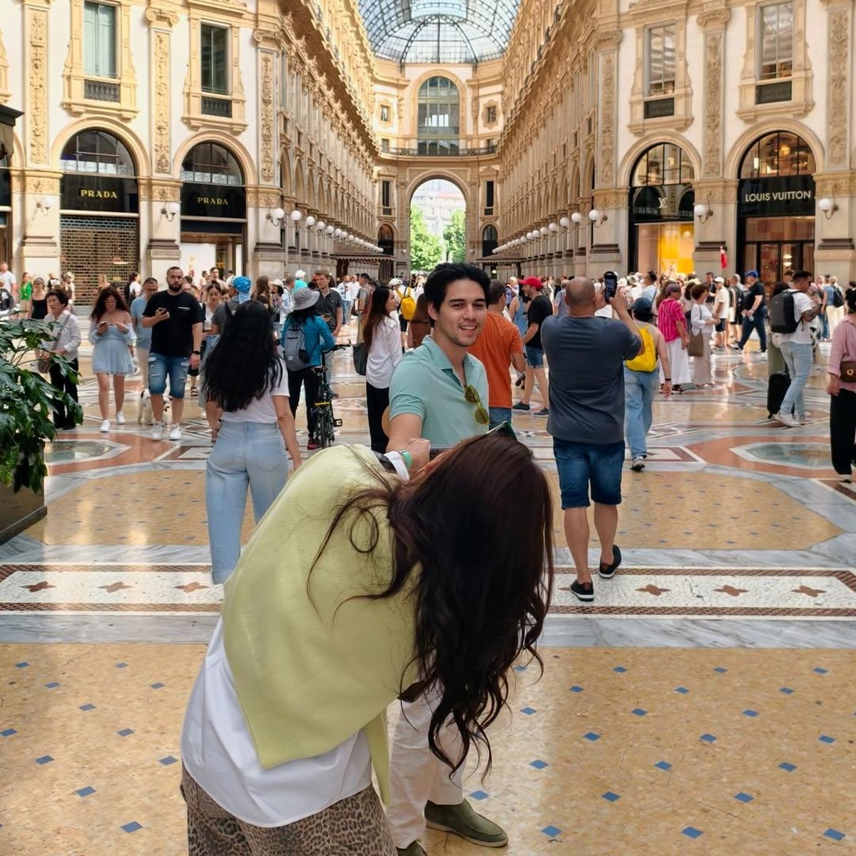 Luna Maya dan Maxime Bouttier